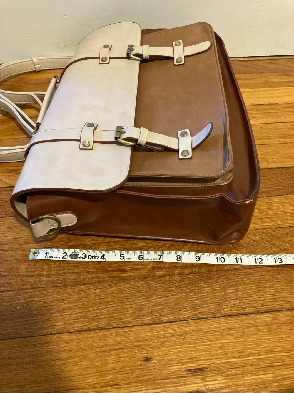 Ecosusi | Vegan Leather Briefcase/Backpack Laptop Bag